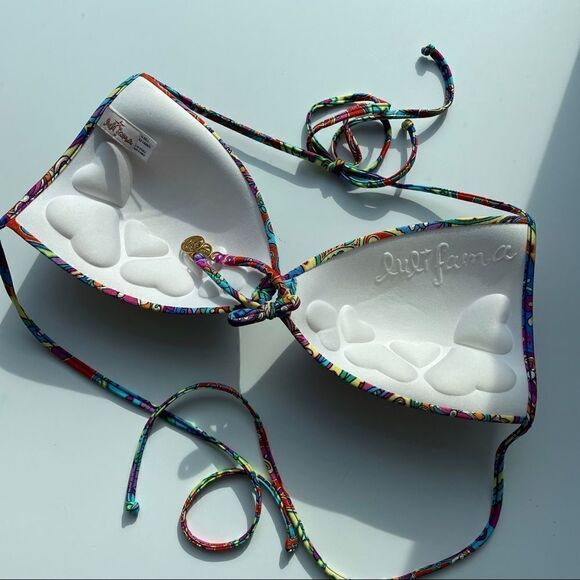 Luli Fama Pachanga Molded Cup Bikini Top XLarge - Picture 7 of 10